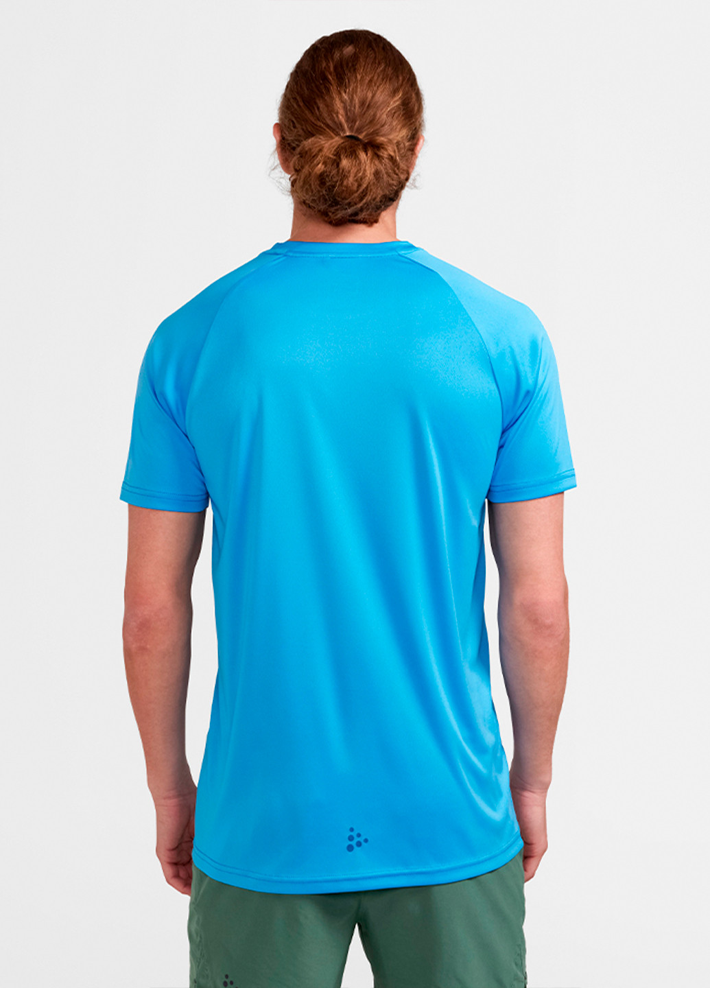 Синяя мужская футболка Craft Core Unify Logo Tee