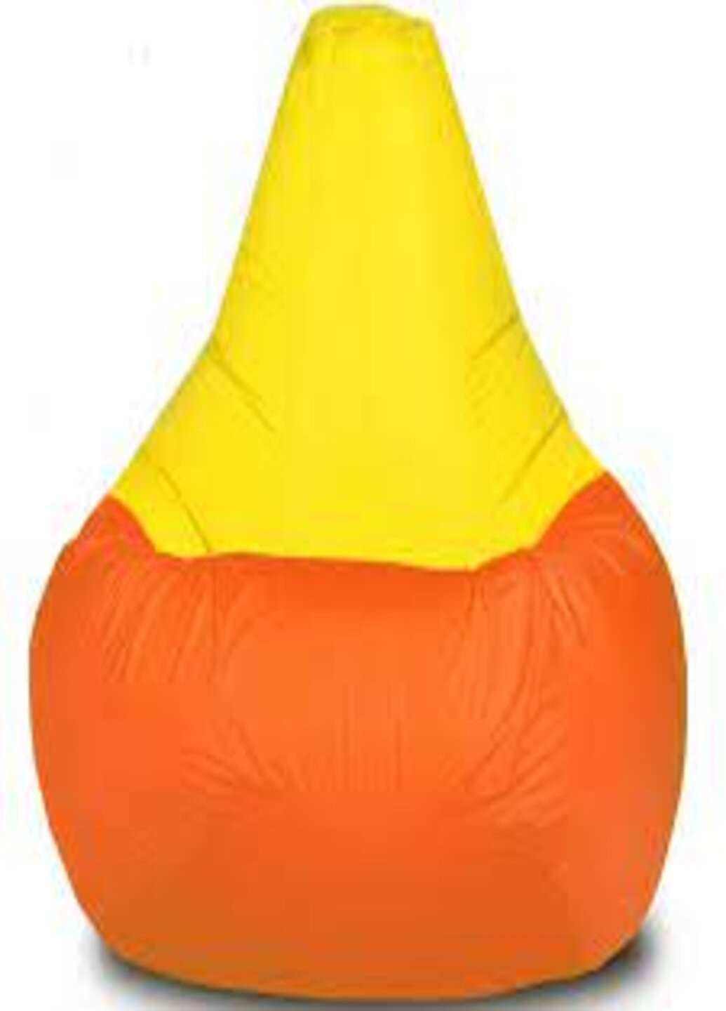Кресломешок Груша средняя Оранжевая с Желтым (подростковая) No Brand (257999419)