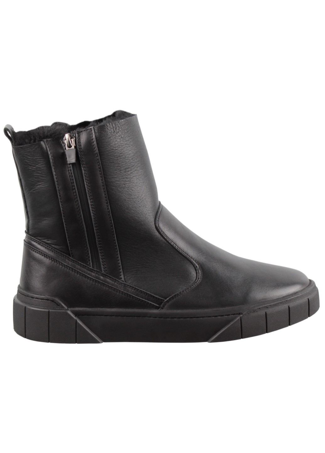 Черные зимние мужские ботинки 198835 Buts