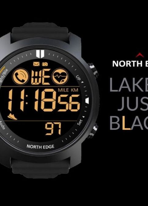 Laker Black 5BAR quartz спортивный North Edge (265536252)
