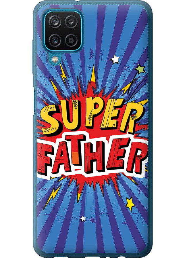 Силиконовый чехол 'Супер папа v2' для Endorphone Samsung Galaxy A12 A125F (258090297)