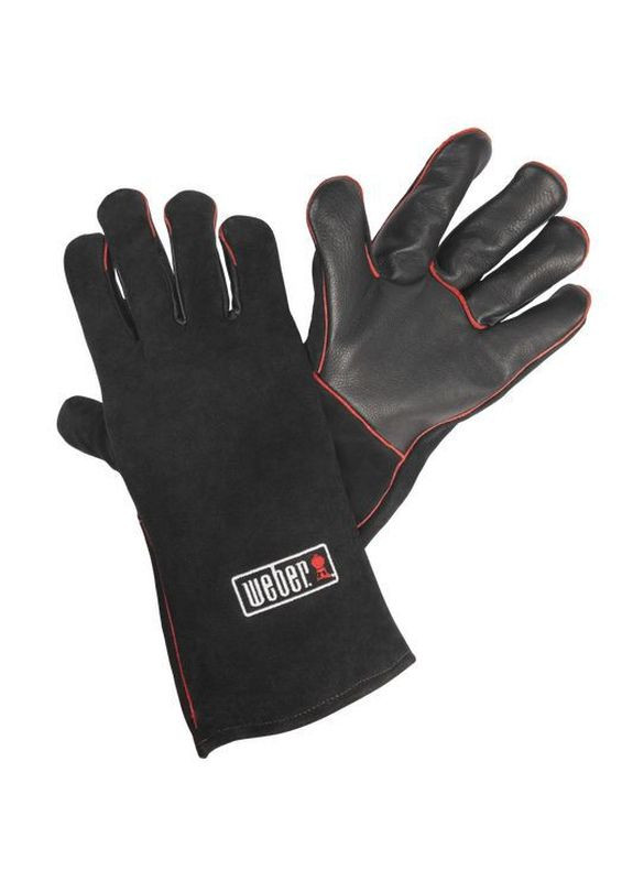 Кожаные жаропрочные перчатки для гриля (17896) Weber (261406840)