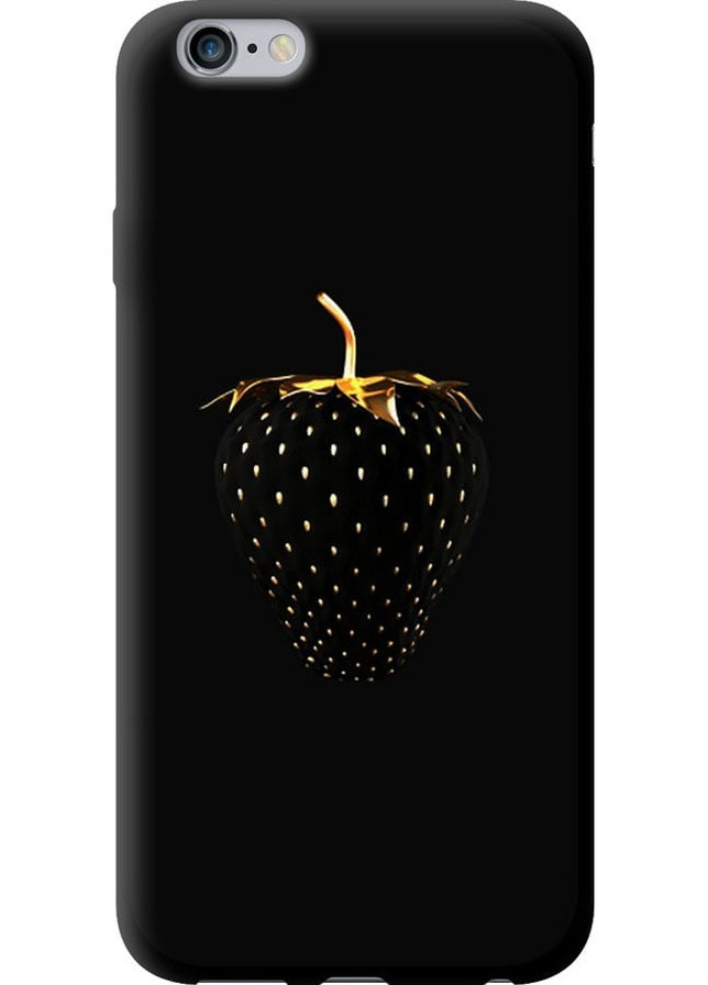 TPU черный чехол 'Черная клубника' для Endorphone apple iphone 6 plus (258377550)