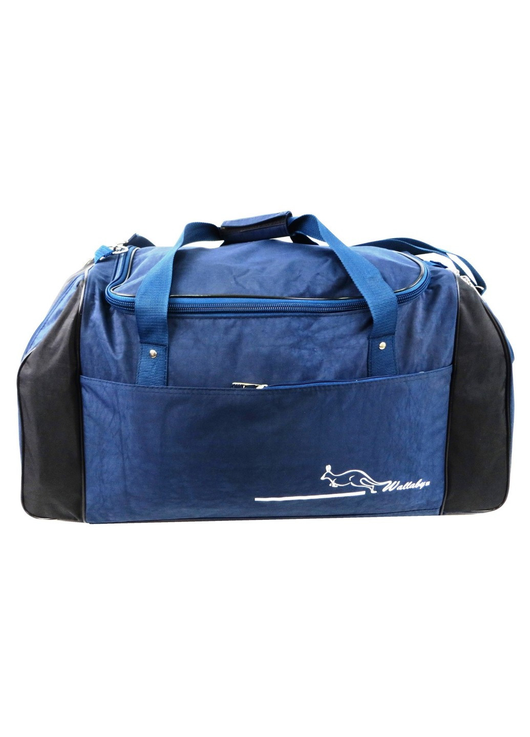 Спортивна сумка 447-6 синій з чорним, 59 л Wallaby (278050461)