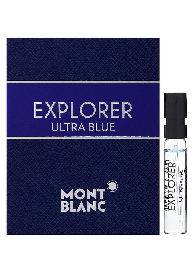 Парфюмерная вода Explorer Ultra Blue (пробник), 2 мл Montblanc (276323963)