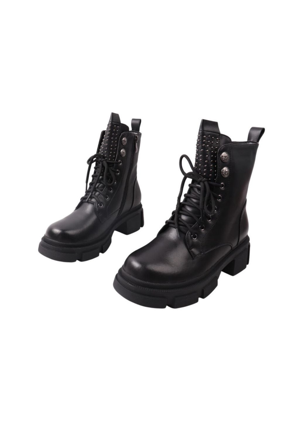 Черевики жіночі чорні натуральна шкіра Nina Mosconni 29-22ZHC (257440363)