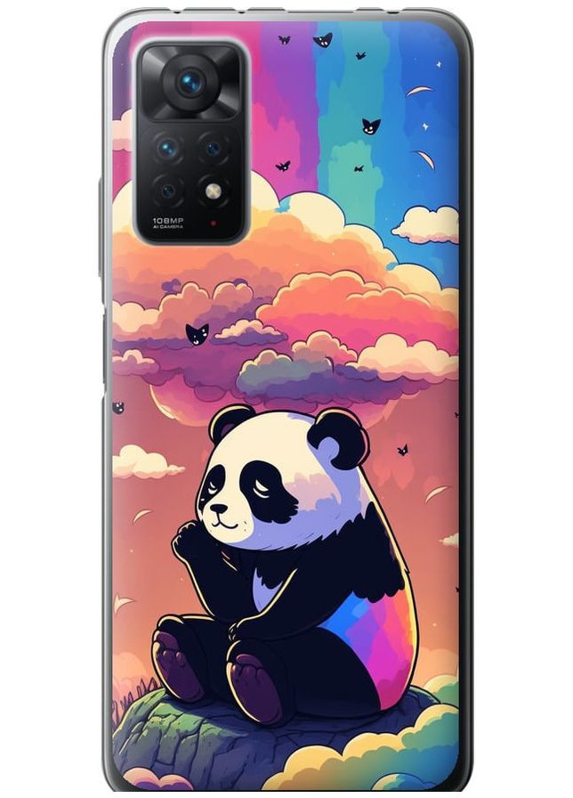 Силіконовий чохол 'Панда в хмарах' для Endorphone Xiaomi Redmi Note 12 Pro (276313672)