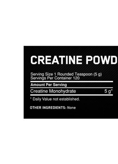 Micronized Creatine Powder 600 g /120 servings/ Optimum Nutrition (257342747)