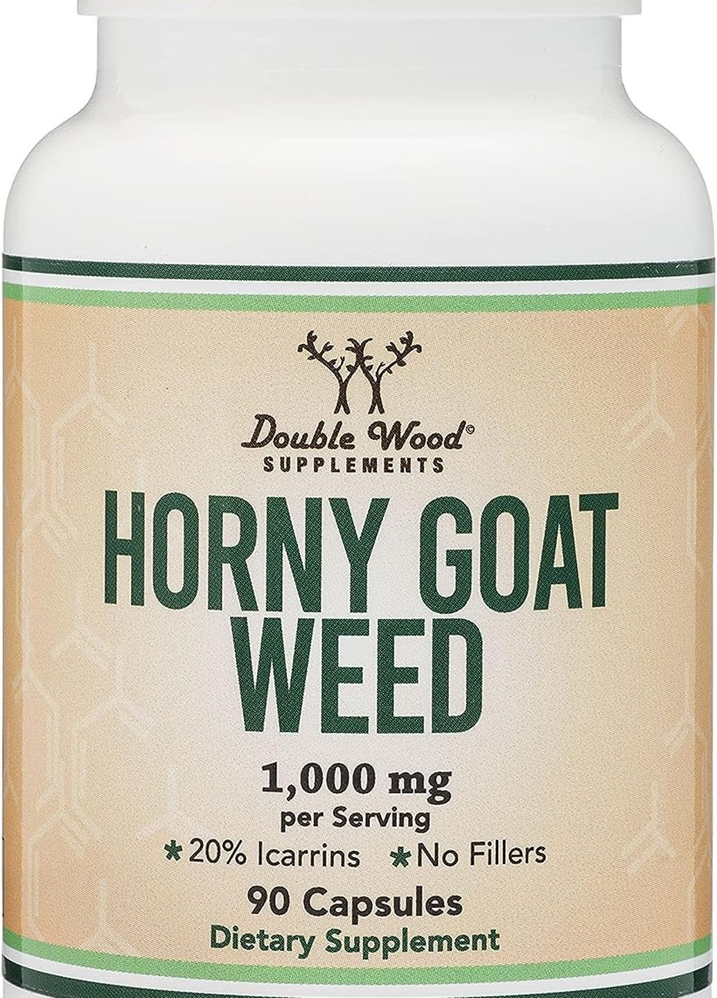 Добавка Double Wood Horny Goat Weed 1000 mg 90capsules Double Wood Supplements (261765758)