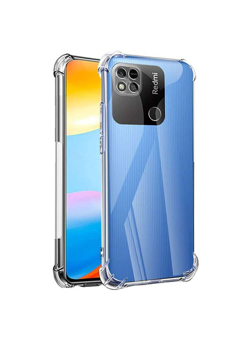 Силіконовий чохол з критими бортами на Xiaomi Redmi 10C Epik (258522958)