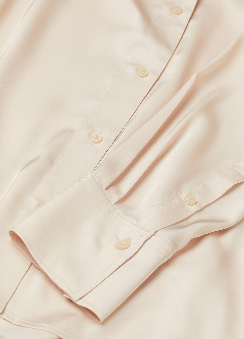 Светло-бежевая блуза демісезон,світло-бежевий, H&M
