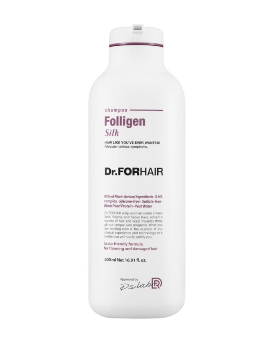Шампунь для сухих и поврежденных волос Folligen Silk Shampoo 500 Dr.Forhair (268218800)