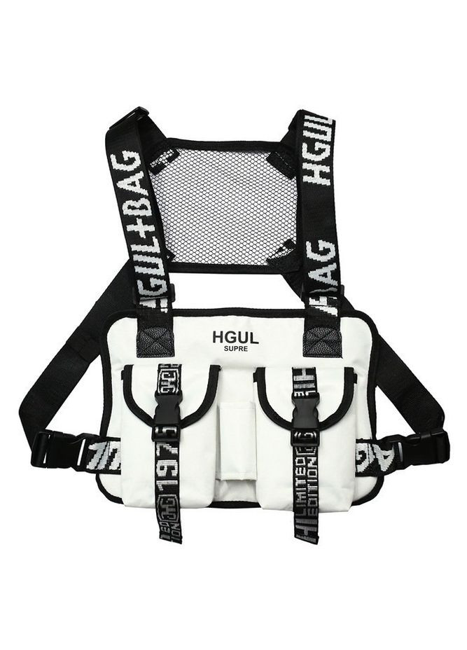 Нагрудная сумка HGUL SUPRE бронежилет 6601 белая No Brand (262672678)