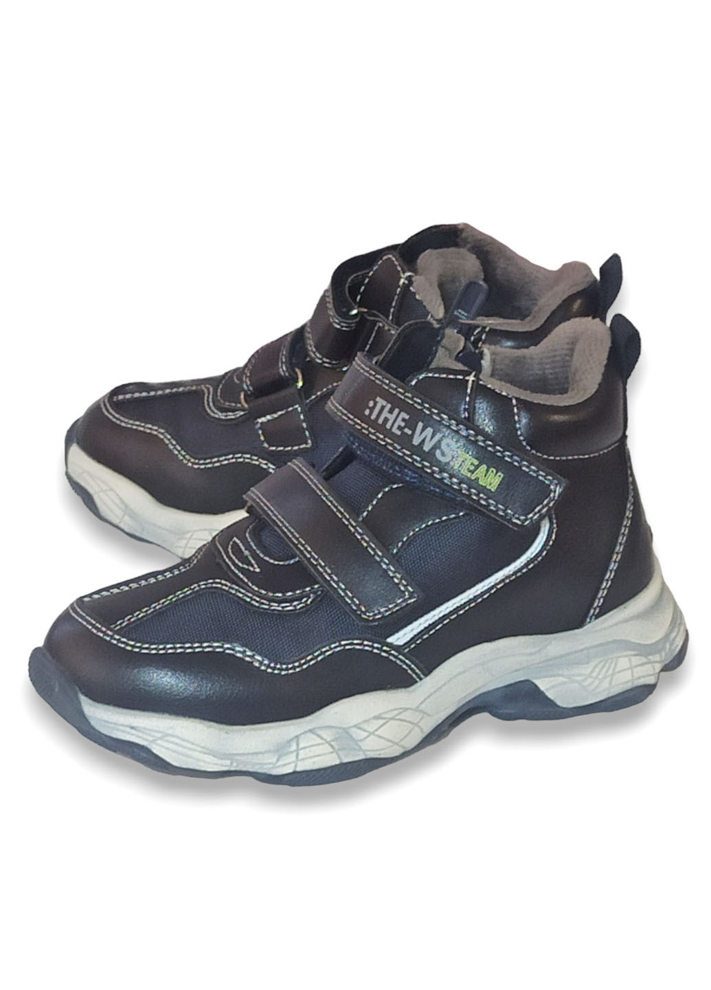 Дитячі демісезонні черевики для хлопчика утеплені на флісі 5975 29-18,5см Weestep (263519441)
