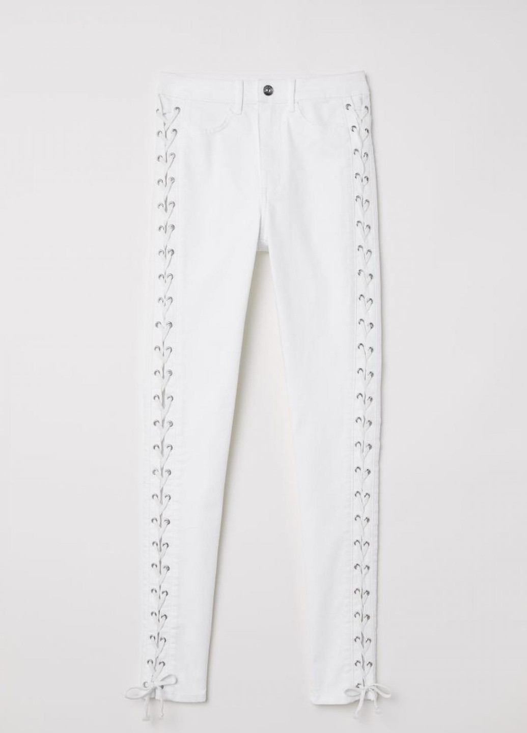 Белые брюки H&M