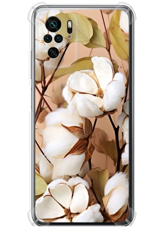 Силіконовий протиударний с посиленими кутами чохол 'Бавовна' для Endorphone Xiaomi Poco M5s (267316397)