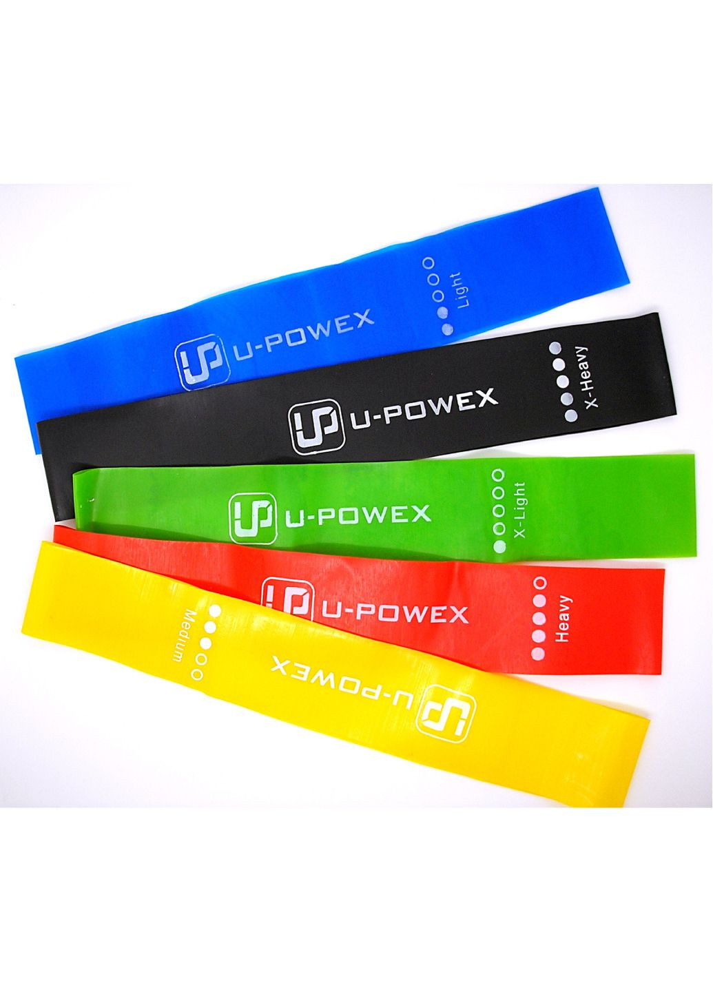 Гумки U-powex фітнес оригінал латекс U-Powex комплект 5 шт No Brand (260661256)