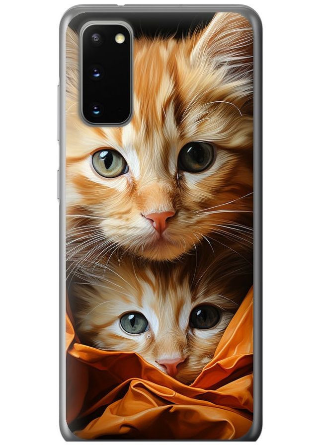 2D пластиковий чохол 'Котики 2' для Endorphone Samsung Galaxy S20 (267235071)