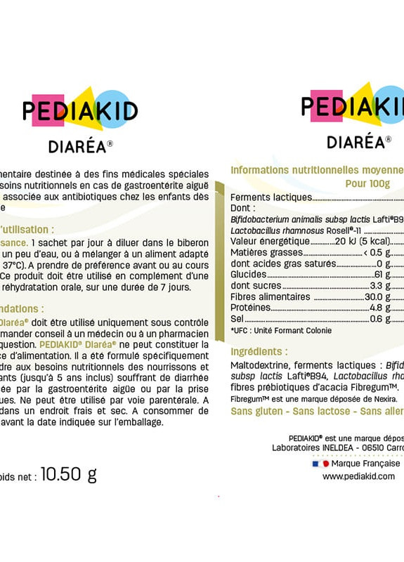 Diarea 7 packs Pediakid (258498901)