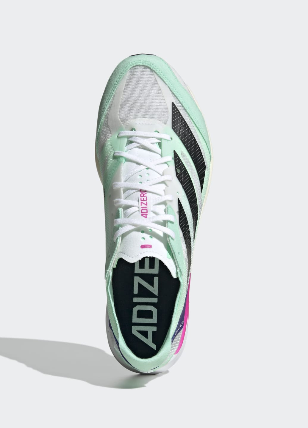 Білі всесезон кросівки для бігу adizero adios 7 adidas