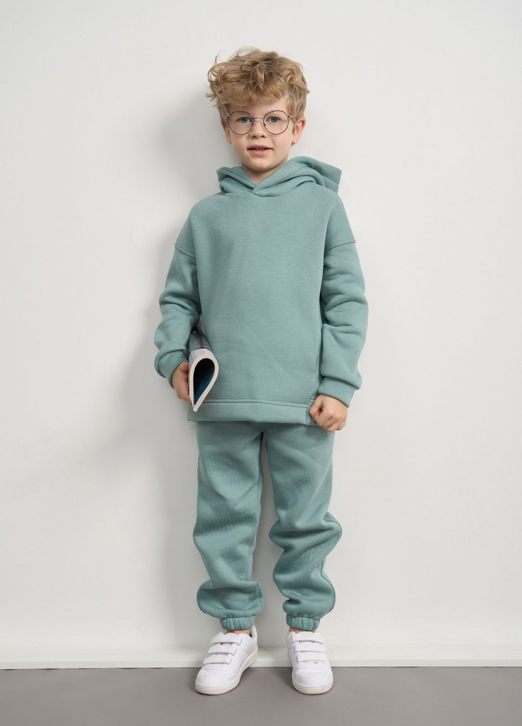 Детский спортивный костюм для мальчика цвет светлая мята р.110 444047 New Trend (266494007)