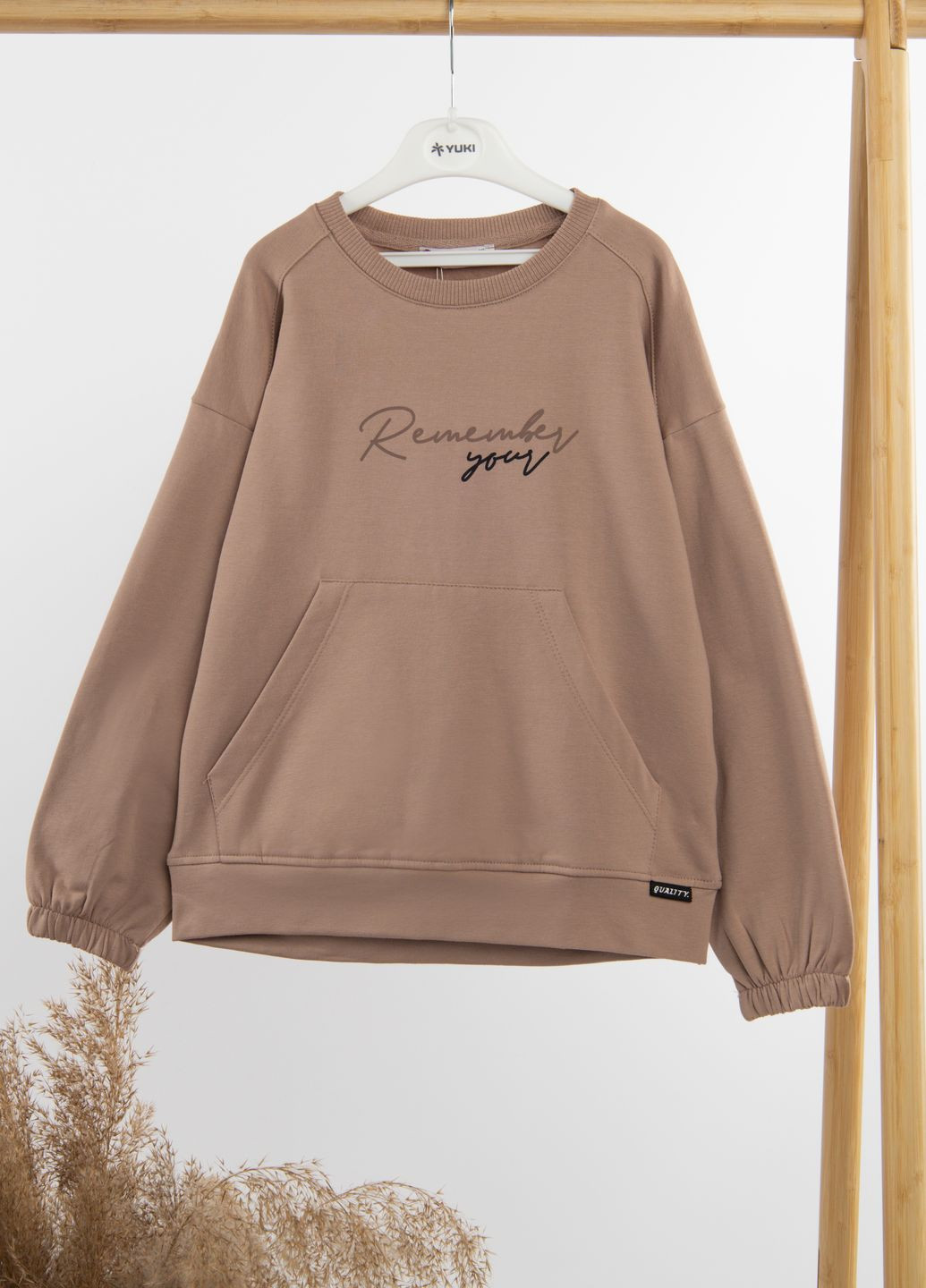 Viollen свитшот для девочки цвет бежевый цб-00236166 бежевый футер