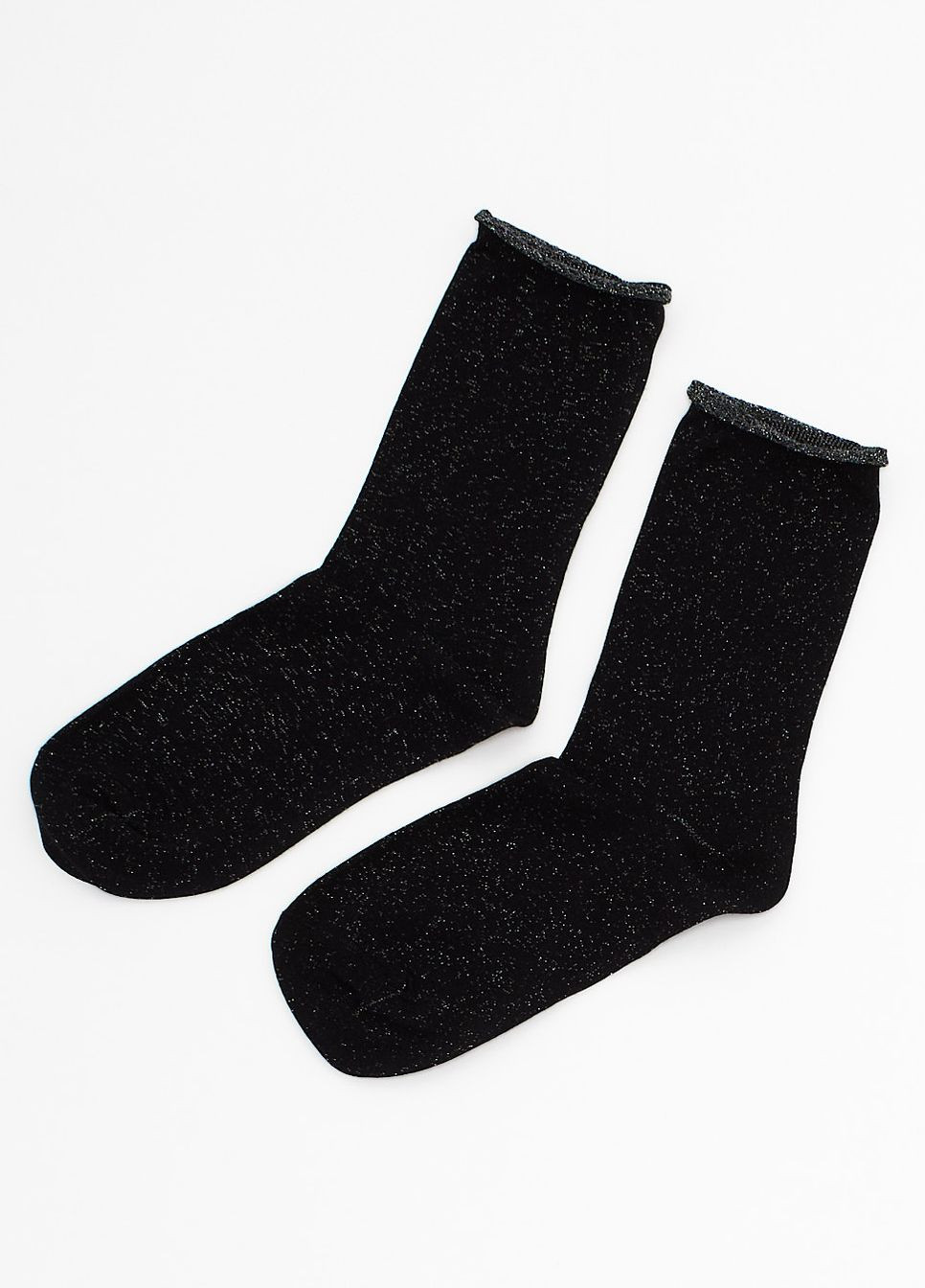 Шкарпетки,чорний-сріблястий, Selected Femme (275933484)