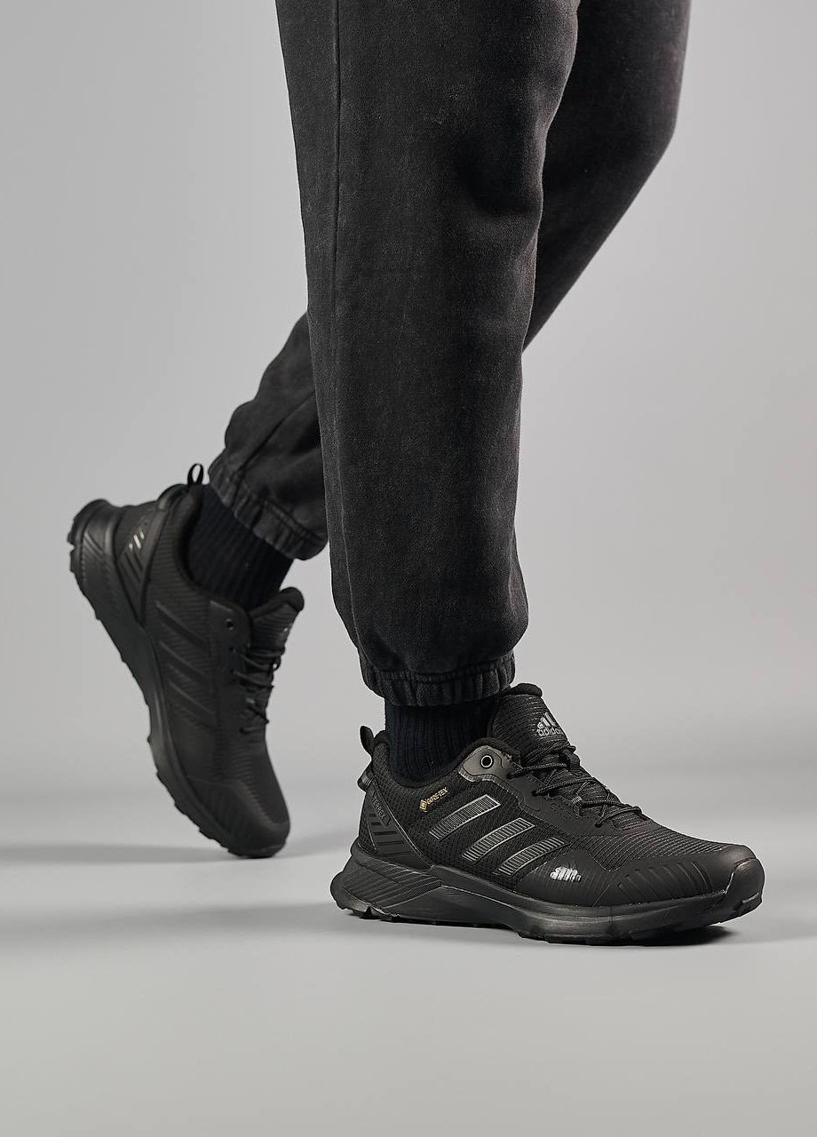 Черные демисезонные кроссовки мужские, вьетнам adidas Equipment Terrex Fleece All Black