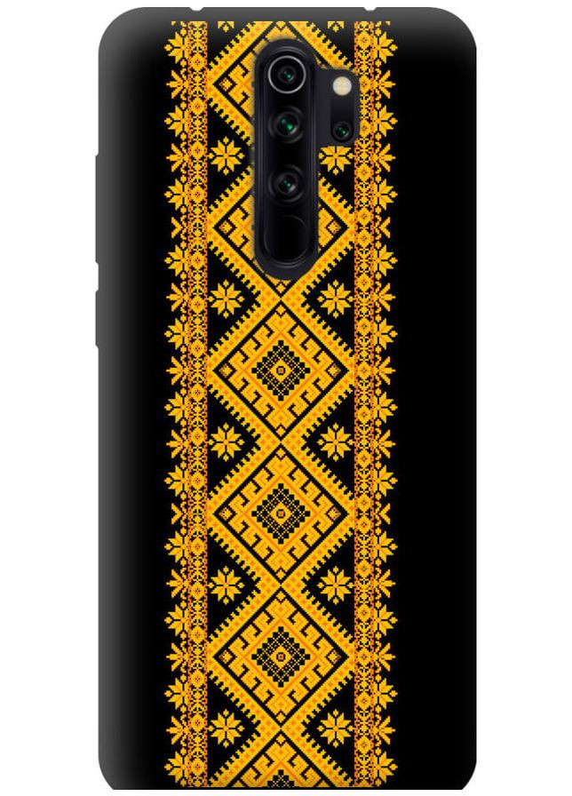 TPU чорний чохол 'Вишиванка 31' для Endorphone Xiaomi Redmi Note 8 Pro (269346376)