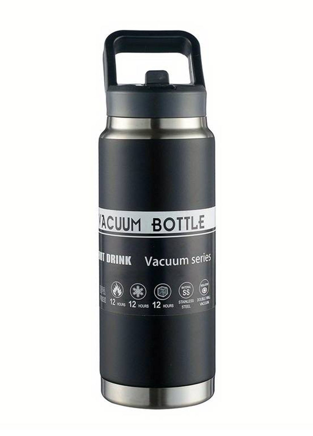 Чашка термос вакуумна Vacuum Bottle з подвійними стінками з нержавіючої сталі 600 мл A-Plus 987a (273425175)