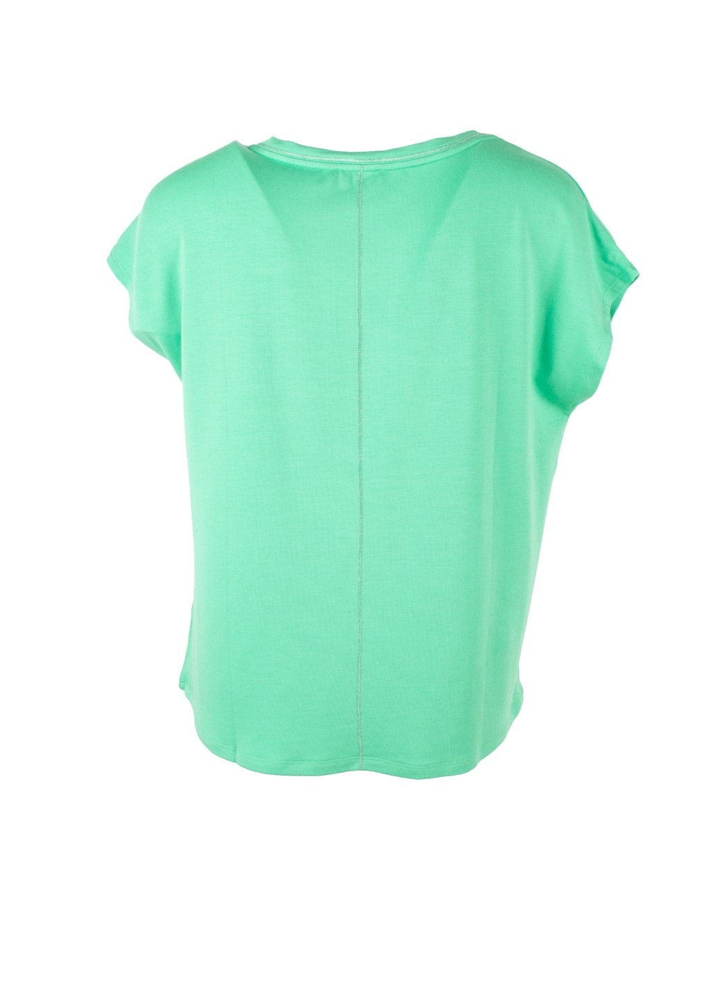 Зелена літня жіноча футболка зелена glowing days Street One