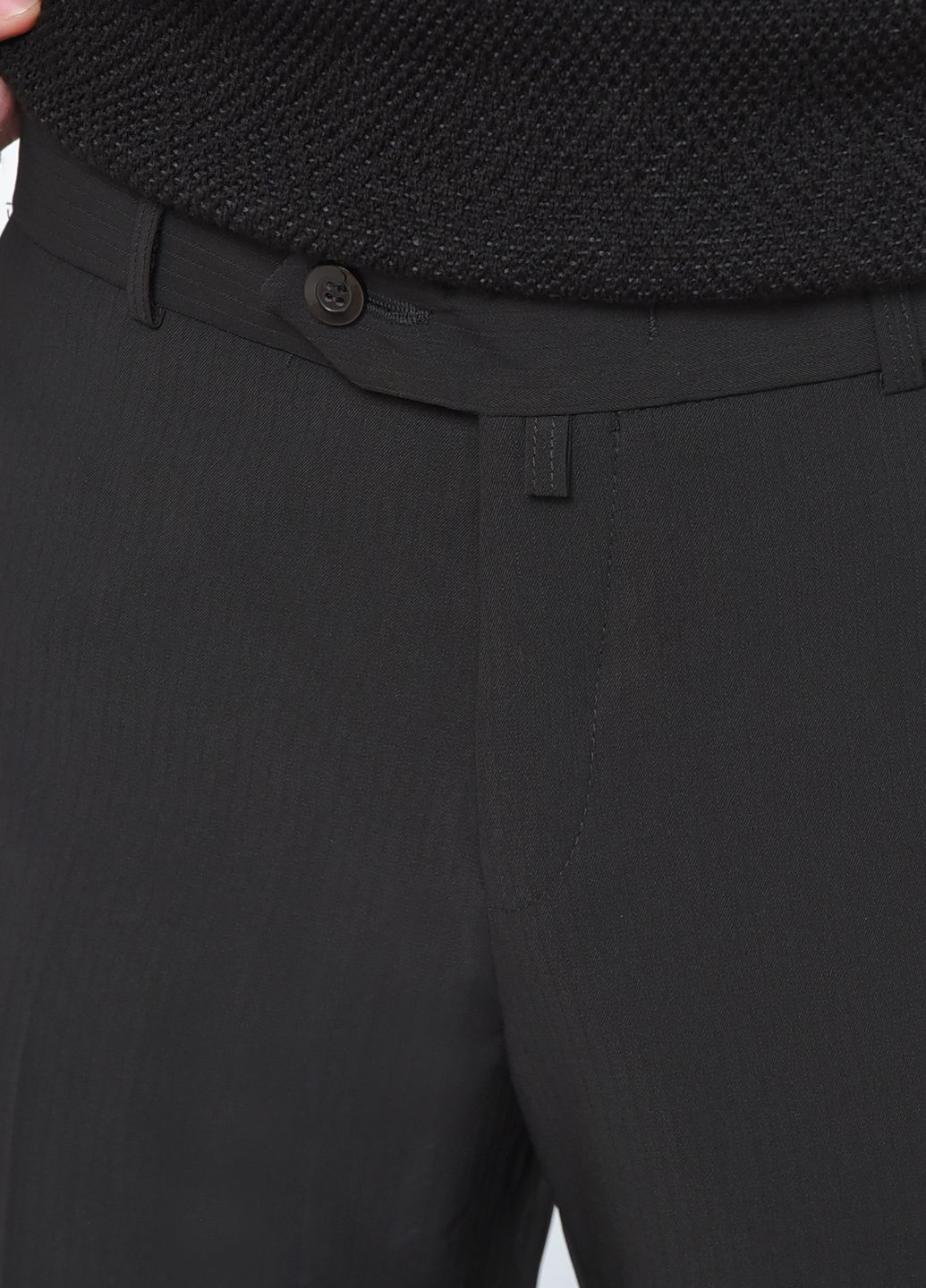 Штани чоловічі чорного кольору розмір 46 Let's Shop (277151448)