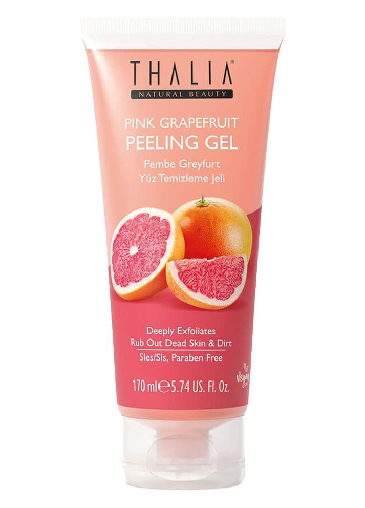 Відновлюючий гель-пілінг для обличчя з екстрактом рожевого грейпфрута THALIA, 170 мл Livesta (266903860)