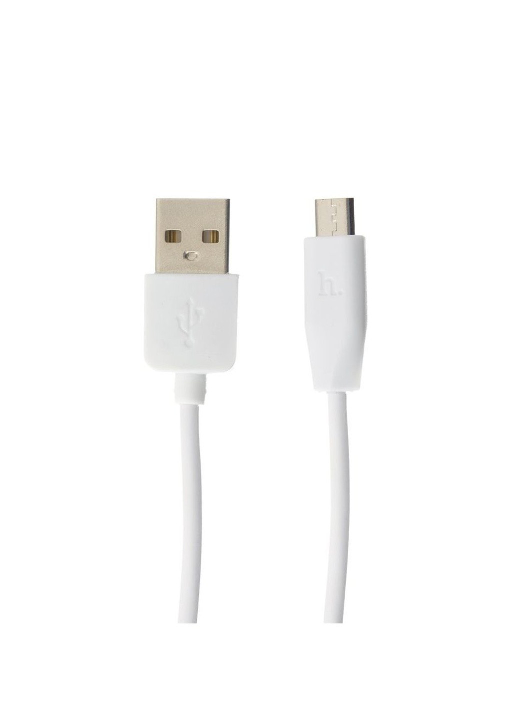 USB кабель X1 Micro 2.1A 1 м колір білий ЦБ-00200469 Hoco (259467239)