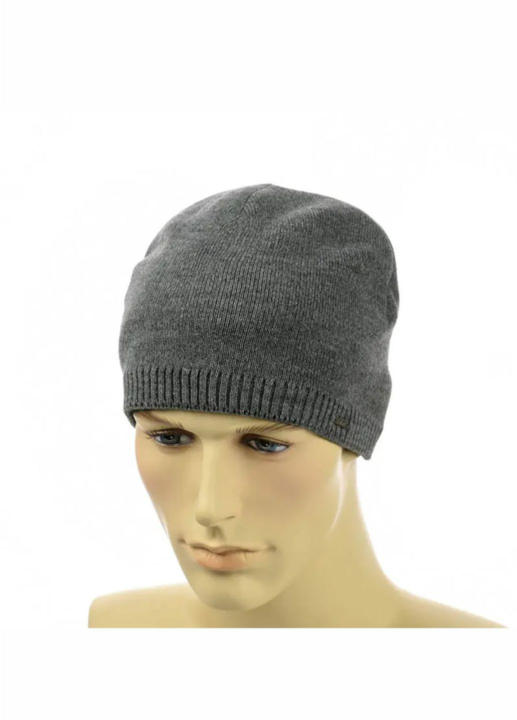 Мужская зимняя шапка на флисе Interlok No Brand чоловіча шапка на флісі (271838177)