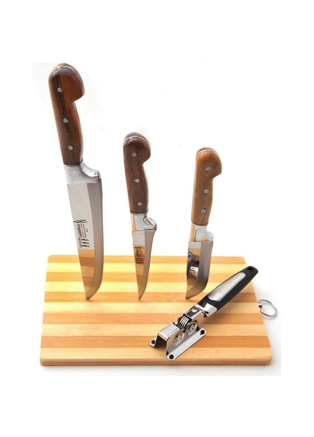 Механическая точилка ножеточка для всех видов ножей из нержавеющей стали 18.5 см Kitchen Master (268982623)