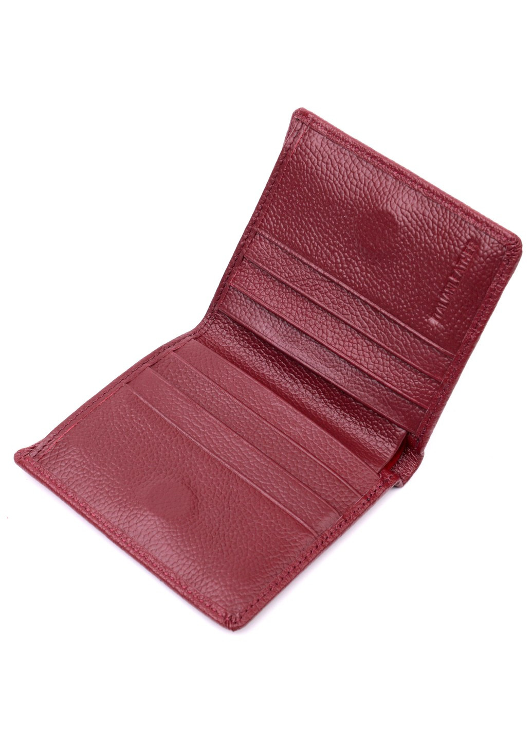 Женский небольшой кошелек из натуральной кожи 19476 Бордовый st leather (277980444)