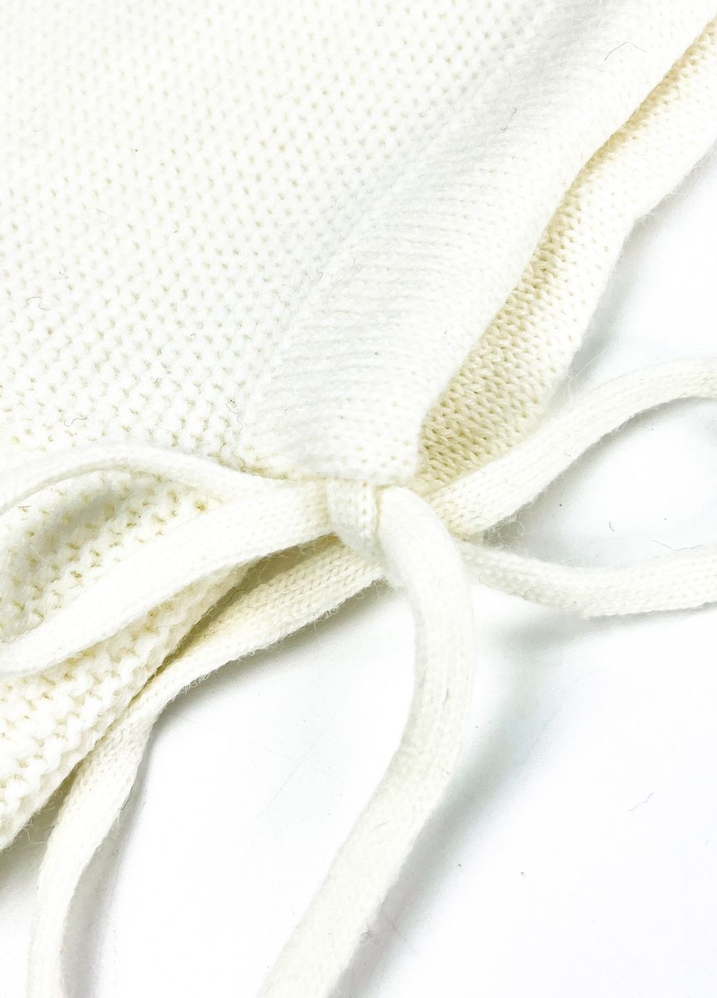 Капор женский шерсть с акрилом белый POLLY LuckyLOOK 954-718 (268666158)