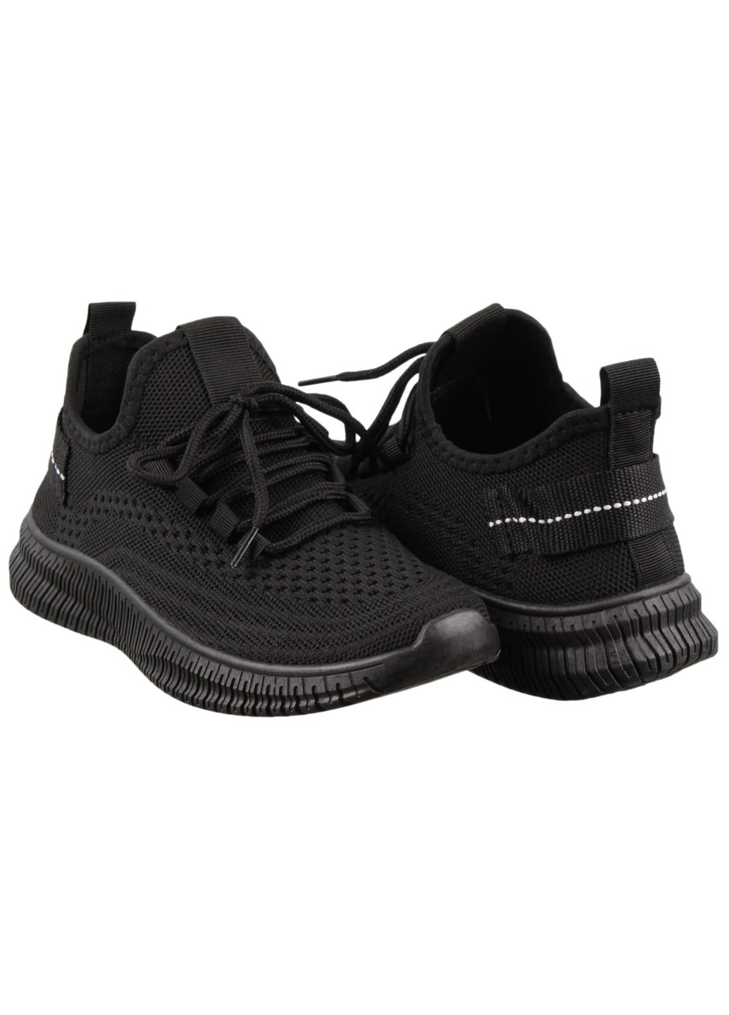 Черные демисезонные женские кроссовки 199065 Baderus