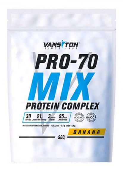 Протеин Про 70 900г (Банан) Vansiton (275533859)