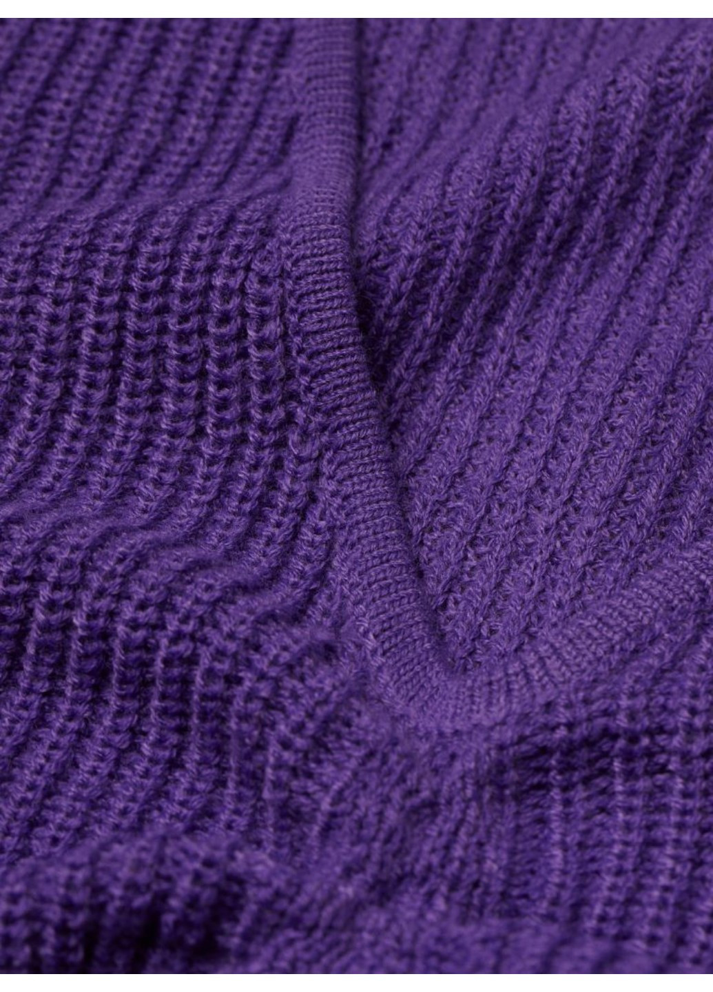 Фіолетовий демісезонний жіночий в'язаний светр (56331) xs фіолетовий H&M