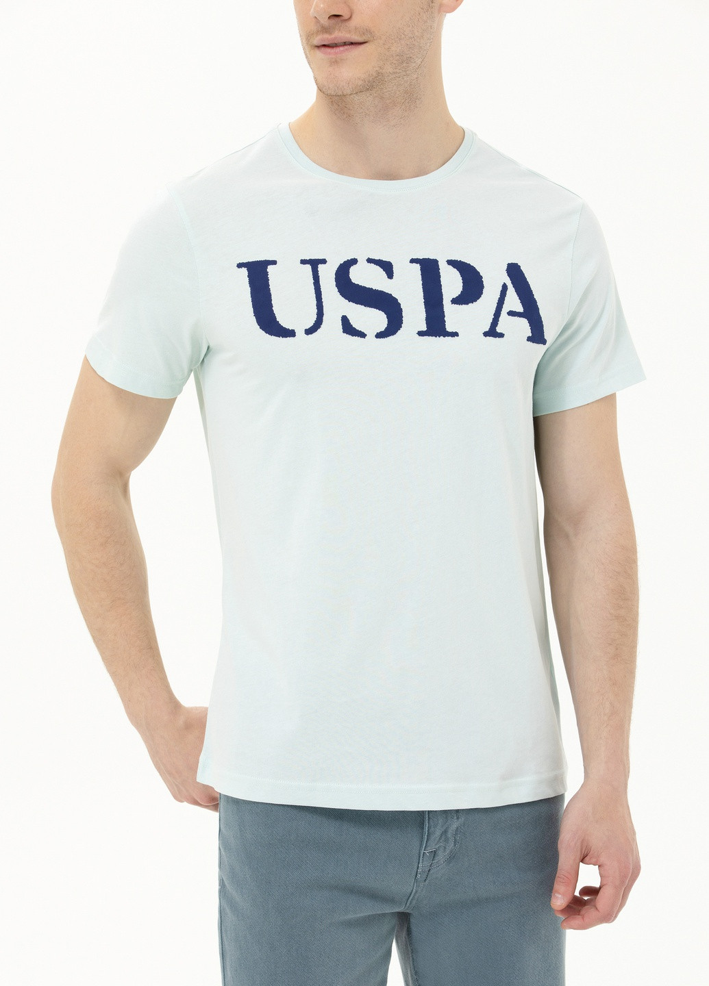 Зеленая футболка-футболка u.s/ polo assn. мужская для мужчин U.S. Polo Assn.