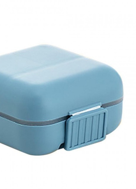 Мини органайзер для таблеток - таблетница Double Pillbox на 5 отделений, синяя More (257986122)