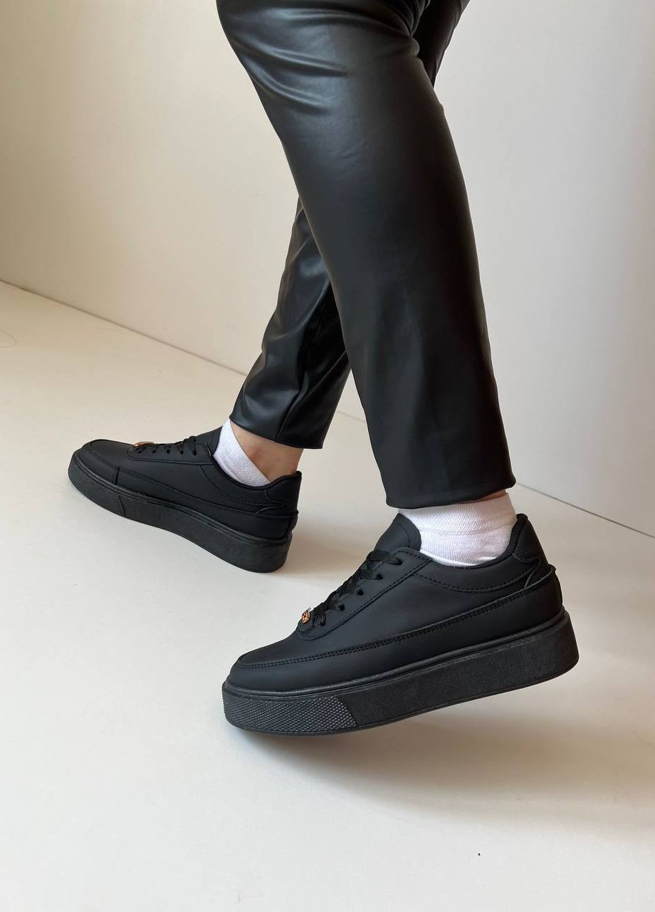 Черные демисезонные кроссовки женские No Brand