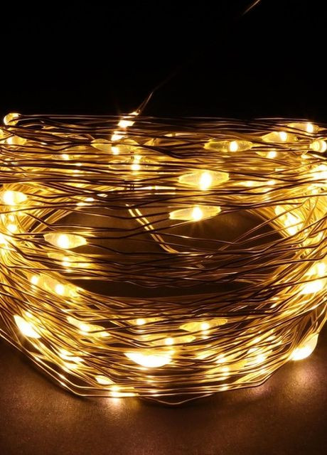 Диодная гирлянда-проволока Роса на 20 м, 200 лампочек от USB More (269462823)