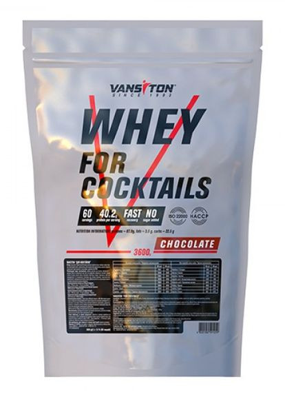 Протеин Для Коктейлей 3600г (Шоколад) Vansiton (275657555)