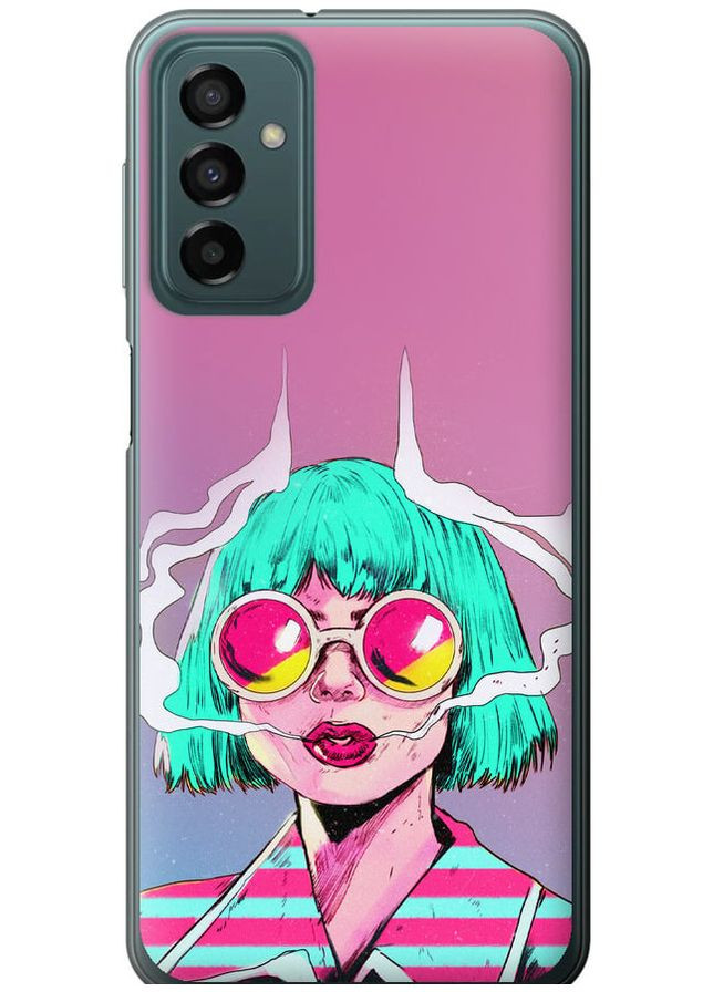 Силіконовий чохол 'Поп арт дівчина' для Endorphone Samsung Galaxy M23 M236B (276192761)