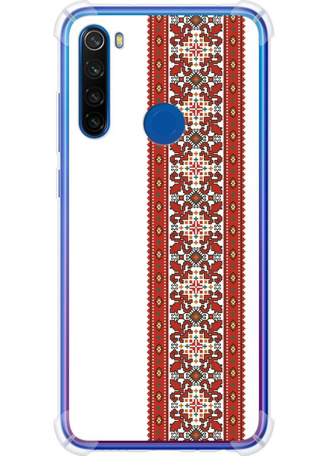 Силикон с усиленными углами чехол 'Вышиванка 19' для Endorphone Xiaomi Redmi Note 8T (269359544)
