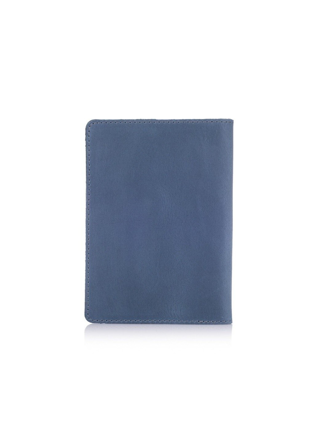 Синя обкладинка для паспорта зі шкіри HiArt PC-02 Синій Hi Art (268371479)