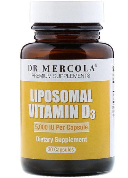 Liposomal Vitamin D3 5000 IU 30 Caps Dr. Mercola (256724365)